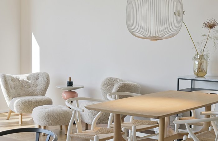 Stilvolle Einrichtung im Coffeehuus auf Norderney